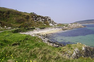 A photo of the cliffs